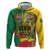 Personalised Benin August 1st 1960 Zip Hoodie Happy Independence Day
