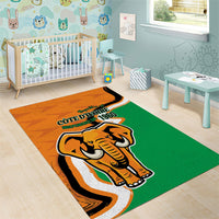 Ivory Coast August 7th 1960 Area Rug Happy Independence Day