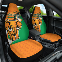 Ivory Coast August 7th 1960 Car Seat Cover Happy Independence Day
