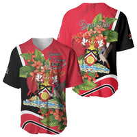 Personalised Trinidad and Tobago 1962 Baseball Jersey Happy Independence Day