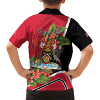 Personalised Trinidad and Tobago 1962 Kid Hawaiian Shirt Happy Independence Day