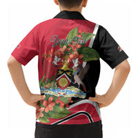 Personalised Trinidad and Tobago 1962 Kid Hawaiian Shirt Happy Independence Day LT01