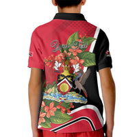 Personalised Trinidad and Tobago 1962 Kid Polo Shirt Happy Independence Day