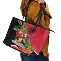 Trinidad and Tobago 1962 Leather Tote Bag Happy Independence Day