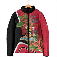 Personalised Trinidad and Tobago 1962 Padded Jacket Happy Independence Day