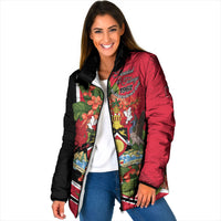 Personalised Trinidad and Tobago 1962 Padded Jacket Happy Independence Day