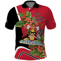 Personalised Trinidad and Tobago 1962 Polo Shirt Happy Independence Day