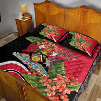 Trinidad and Tobago 1962 Quilt Bed Set Happy Independence Day