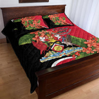 Trinidad and Tobago 1962 Quilt Bed Set Happy Independence Day