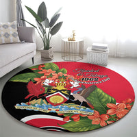 Trinidad and Tobago 1962 Round Carpet Happy Independence Day