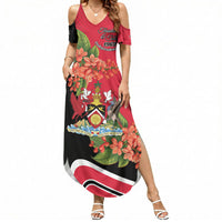 Personalised Trinidad and Tobago 1962 Summer Maxi Dress Happy Independence Day