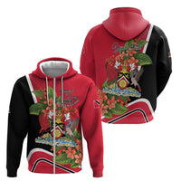 Personalised Trinidad and Tobago 1962 Zip Hoodie Happy Independence Day
