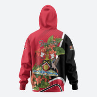 Personalised Trinidad and Tobago 1962 Zip Hoodie Happy Independence Day