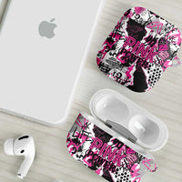 Pink Power Graffiti AirPods Case Breast Cancer Awareness - Wonder Print Shop
