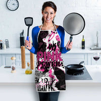 Pink Power Graffiti Apron Breast Cancer Awareness - Wonder Print Shop