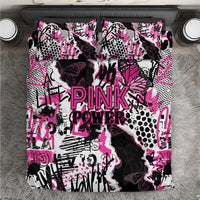 Pink Power Graffiti Bedding Set Breast Cancer Awareness - Wonder Print Shop