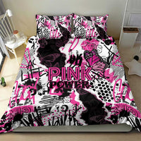 Pink Power Graffiti Bedding Set Breast Cancer Awareness - Wonder Print Shop