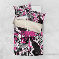 Pink Power Graffiti Bedding Set Breast Cancer Awareness - Wonder Print Shop