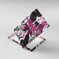 Pink Power Graffiti Canvas Wall Art Breast Cancer Awareness - Wonder Print Shop