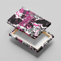 Pink Power Graffiti Canvas Wall Art Breast Cancer Awareness - Wonder Print Shop