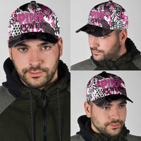Pink Power Graffiti Classic Cap Breast Cancer Awareness - Wonder Print Shop