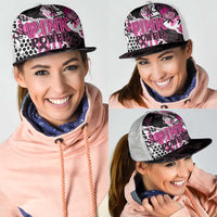 Pink Power Graffiti Mesh Trucker Cap Breast Cancer Awareness - Wonder Print Shop