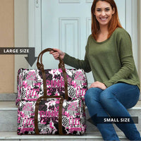 Pink Power Graffiti Travel Bag Breast Cancer Awareness - Wonder Print Shop