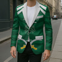 Personalized Saudi Arabia Blazer Happy National Day