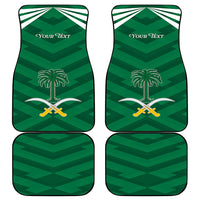 Personalized Saudi Arabia Car Mats Happy National Day
