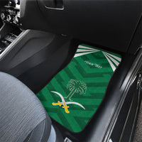 Personalized Saudi Arabia Car Mats Happy National Day