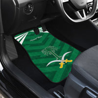 Personalized Saudi Arabia Car Mats Happy National Day