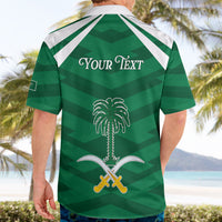 Personalized Saudi Arabia Hawaiian Shirt Happy National Day