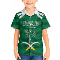 Personalized Saudi Arabia Hawaiian Shirt Happy National Day