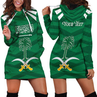 Personalized Saudi Arabia Hoodie Dress Happy National Day