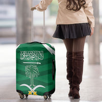 Saudi Arabia Luggage Cover Happy National Day