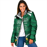 Personalized Saudi Arabia Padded Jacket Happy National Day