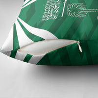 Saudi Arabia Pillow Cover Happy National Day