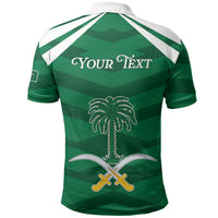 Personalized Saudi Arabia Polo Shirt Happy National Day