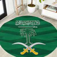Saudi Arabia Round Carpet Happy National Day
