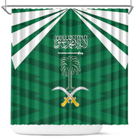 Saudi Arabia Shower Curtain Happy National Day