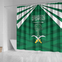 Saudi Arabia Shower Curtain Happy National Day