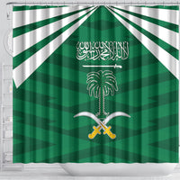 Saudi Arabia Shower Curtain Happy National Day
