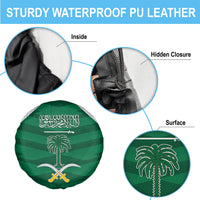 Saudi Arabia Spare Tire Cover Happy National Day