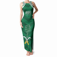Personalized Saudi Arabia Tank Maxi Dress Happy National Day