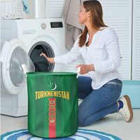 Turkmenistan Laundry Basket Happy Independence Day