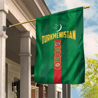 Turkmenistan Garden Flag Happy Independence Day