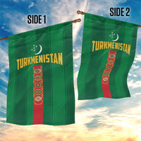 Turkmenistan Garden Flag Happy Independence Day