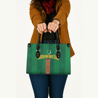 Turkmenistan Leather Bag Happy Independence Day