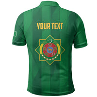 Personalized Turkmenistan Polo Shirt Happy Independence Day