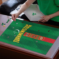 Turkmenistan Puzzle Happy Independence Day